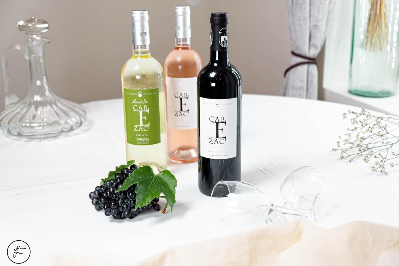 Bize-Minervois Logis Hotel Et Restaurant La Bastide Cabezac מראה חיצוני תמונה